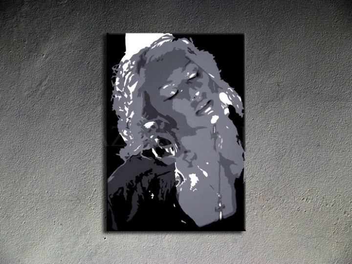 Ručne maľovaný POP Christina Aguilera 1 dielny 70x100cm ca - AHD26297