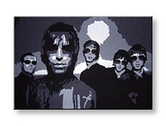 Ručne maľovaný POP Art obraz Oasis