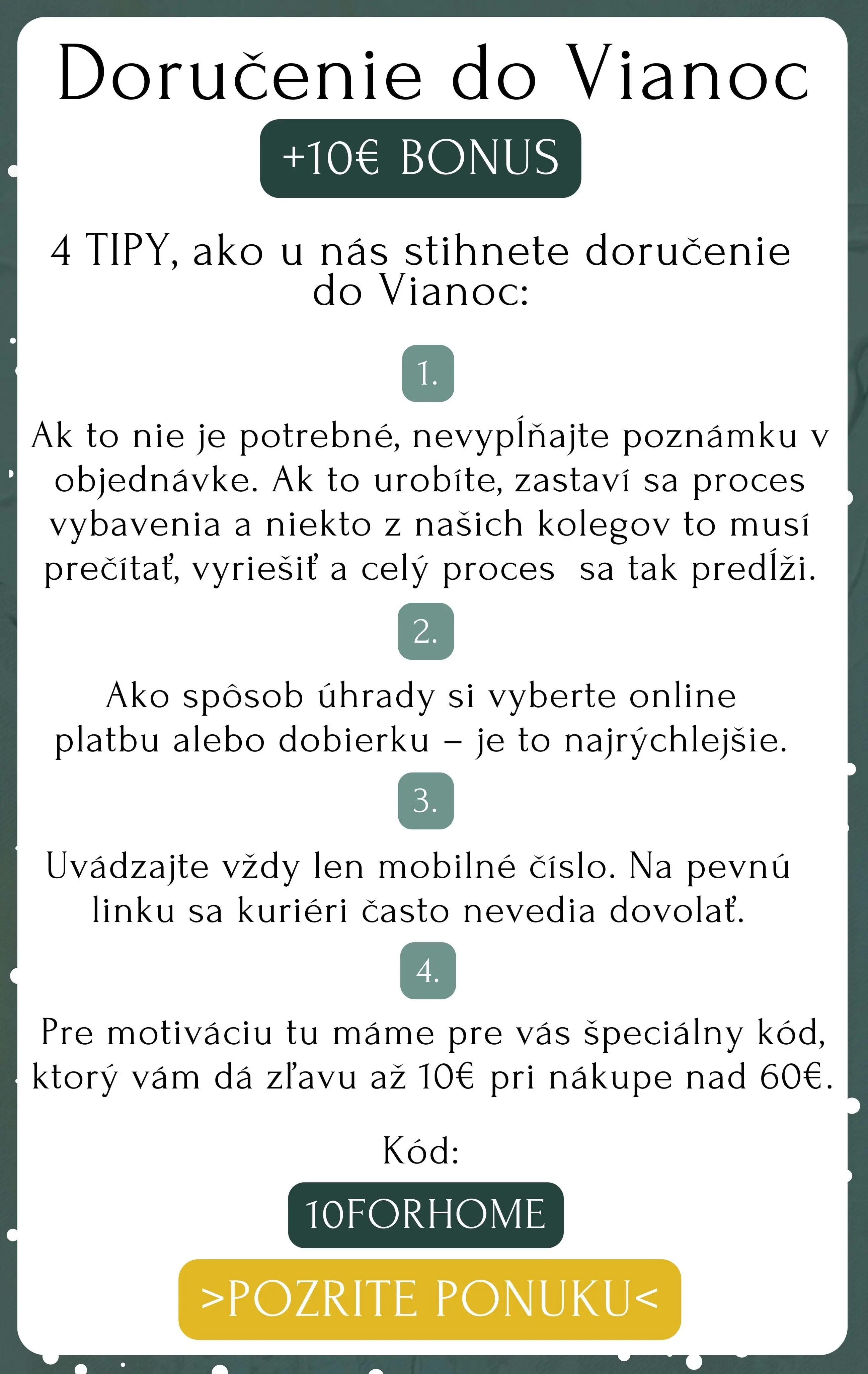 Dodanie do Vianoc
