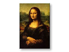 Obraz na plátne MONA LISA – Leonardo Da Vinci 30x50 cm
