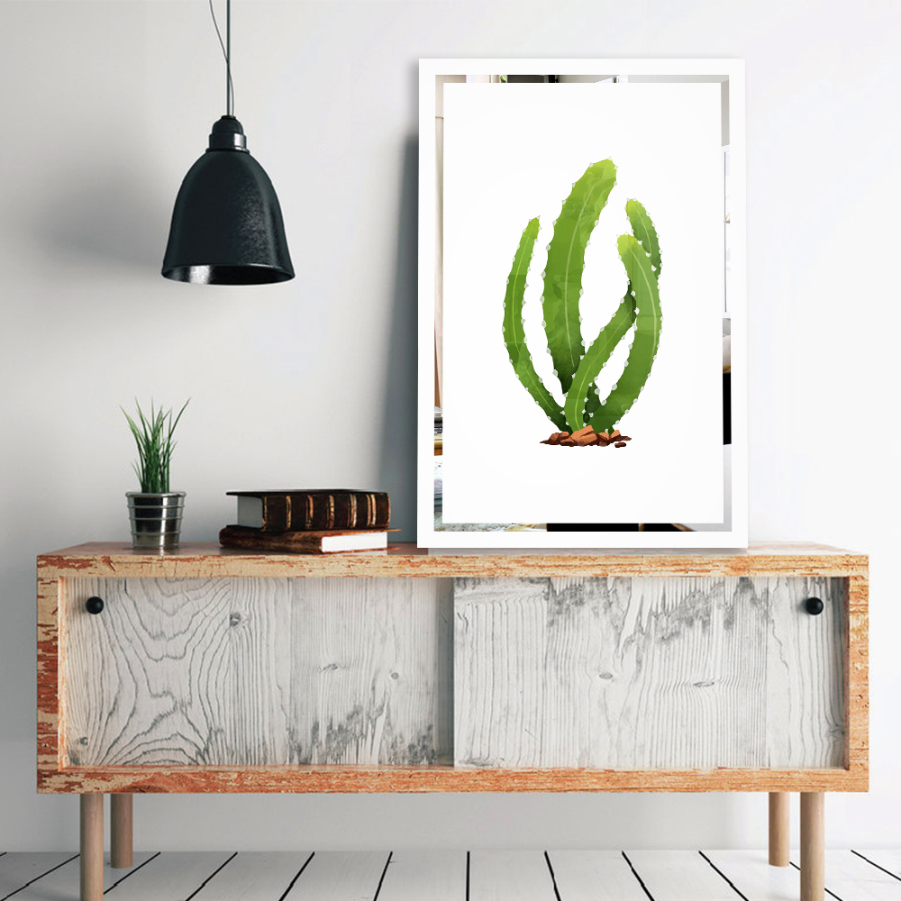Obraz Kaktus na zrkadle Mirrora 66 - 60x40 cm