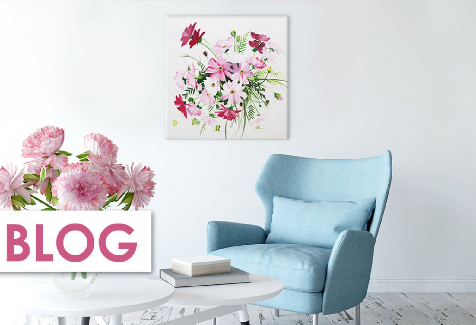 3 tipy, ako priniesť kvety do svojej obývačky | Obraznastenu.sk