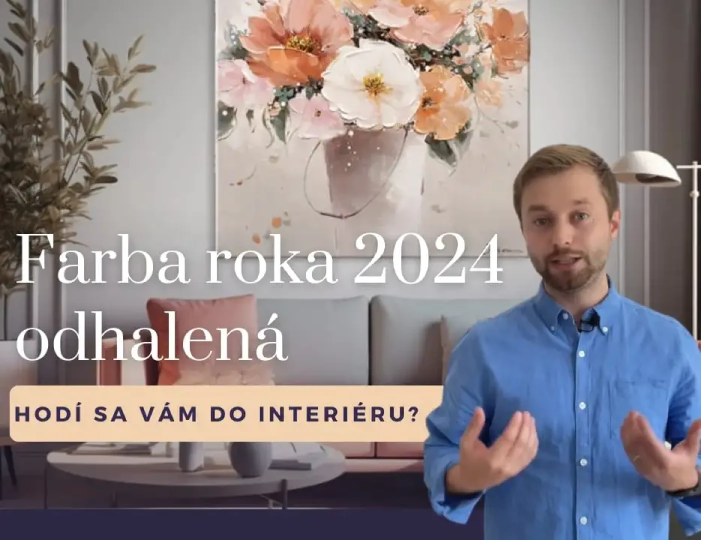 Farba roka 2024 odhalená: Hodí sa vám do interiéru?