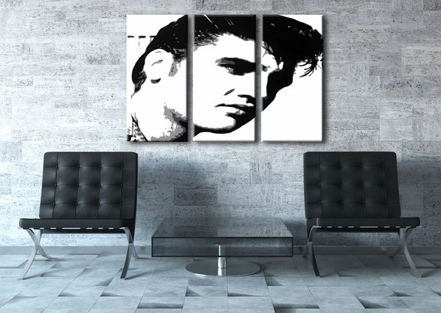 Ručne maľovaný POP Art obraz ELVIS