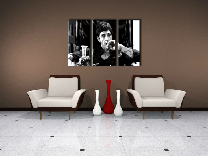 Ručne maľovaný POP Art obraz AL PACINO