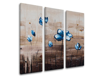 Autorská reprodukcia na plátne KVETY XOBFB546E3 Zľava 60 % 45x45 cm