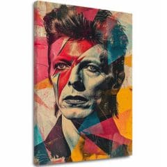 David Bowie obraz na plátne - Rebel s dušou umelca | rôzne rozmery
