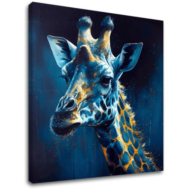 E-shop Dekoratívna maľba na plátne - PREMIUM ART - Towering Majesty of Giraffe