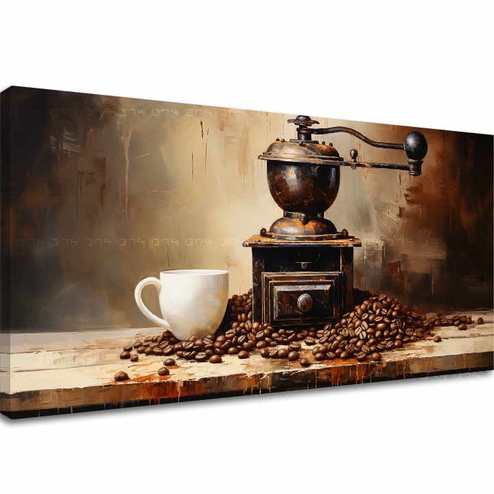 Kávové obrazy do kuchyne Čas Oddychu