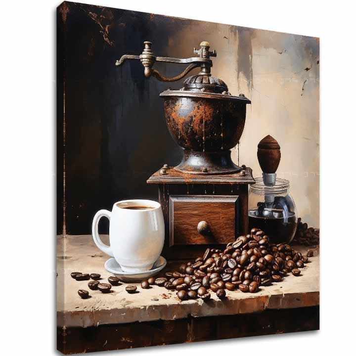E-shop Kávové obrazy do kuchyne Umelecký pôžitok