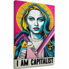 Madonna obraz na plátne - Popová revolúcia
