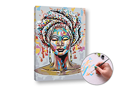 Maľovanie podľa čísel AFRICAN | nízka náročnosť