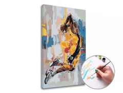 Maľovanie podľa čísel KOBE BRYANT MEMORY | nízka náročnosť
