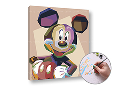 Maľovanie podľa čísel MICKEY MOUSE | nízka náročnosť