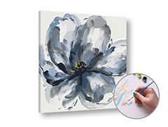Maľovanie podľa čísel MYSTIC FLOWER | nízka náročnosť