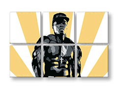 Ručne maľovaný POP Art obraz