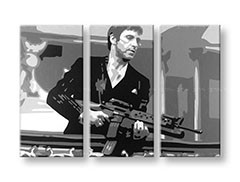 Ručne maľovaný POP Art obraz AL PACINO