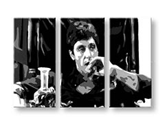 Ručne maľovaný POP Art obraz AL PACINO