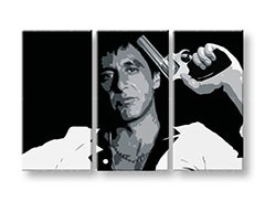 Ručne maľovaný POP Art obraz AL PACINO