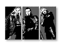 Ručne maľovaný POP Art obraz Apocalyptica