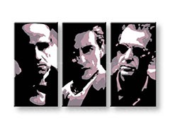 Ručne maľovaný POP Art obraz GODFATHER