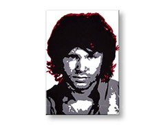 Ručne maľovaný POP Jim Morrison