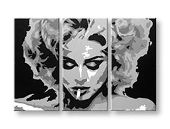 Ručne maľovaný POP Art obraz MADONNA