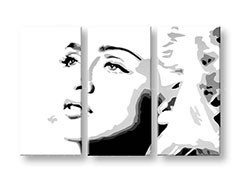 Ručne maľovaný POP Art obraz Madonna 3 dielny  ma4