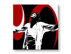 Ručne maľovaný POP Art obraz Michael Jackson  mj1