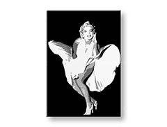 Ručne maľovaný POP Art obraz Marilyn Monroe  mon6