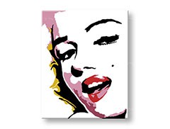 Ručne maľovaný POP Art obraz Marilyn Monroe