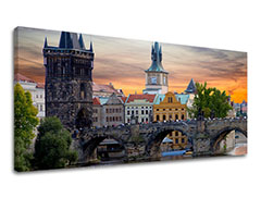 Obraz na stenu Panoráma MESTO PRAHA 