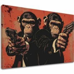 Monkey Gang - Obraz pre odvážny interiér