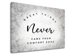 Motivačný obraz na stenu Great things 60x90 cm