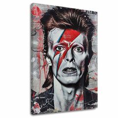 Obraz Davida Bowieho - Ikona hudby a štýlu 60x90 cm