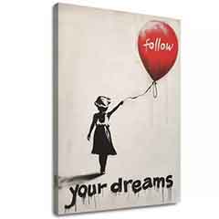 Obraz Follow Your Dreams | Talianske plátno | rôzne rozmery