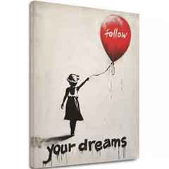 Obraz Follow Your Dreams | Talianske plátno