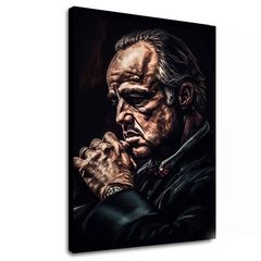 Obraz Godfather: Moc a rešpekt | Talianske plátno 100x150 cm