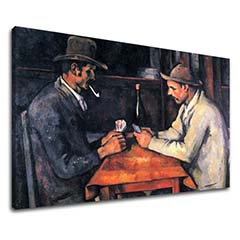Obraz na plátne Paul Cézanne - Hráči kariet