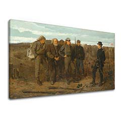 Obraz na plátne Winslow Homer - Väzni z frontu