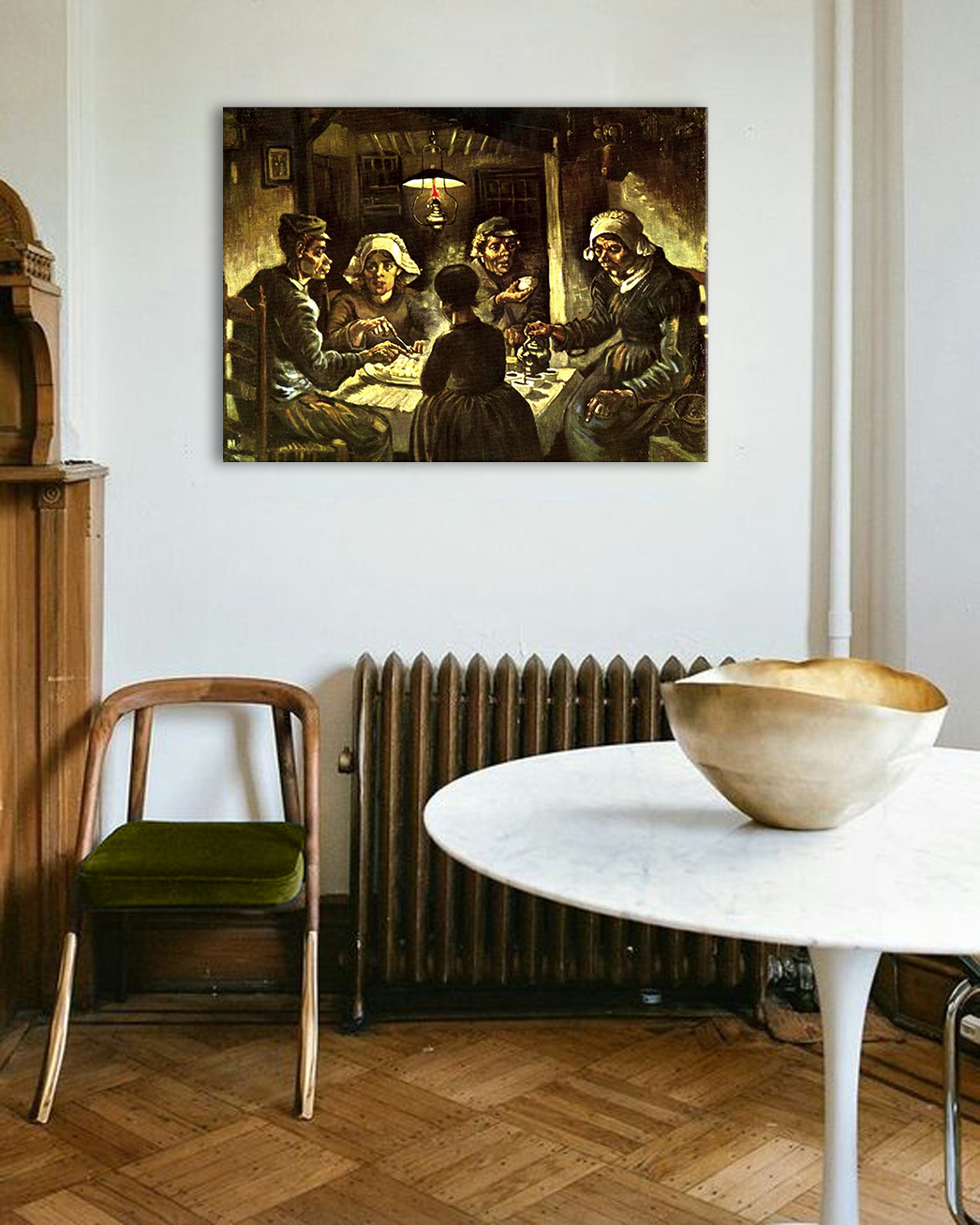 Obraz na plátne Vincent van Gogh - Jedáci zemiakov