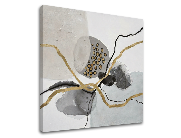 Obraz na plátne ABSTRAKT 50x50 cm