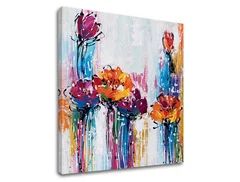 Obraz na plátne ABSTRAKT  Zľava 60 % 80x80 cm