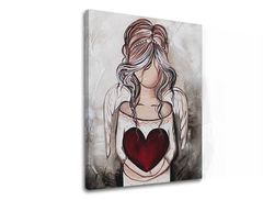 Obraz na plátne ANJEL 70x80 cm