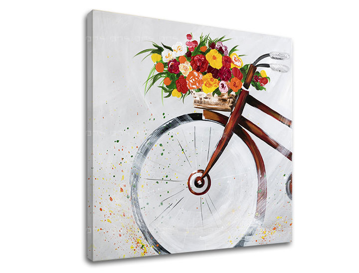 Obraz na plátne BICYKEL 70x70 cm