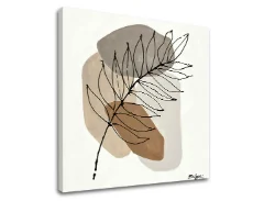 Obraz na plátne LISTY  Zľava 60 % 60x60 cm