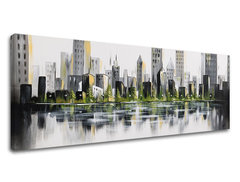 Obraz na plátne MESTO 130x55 cm