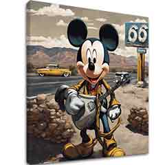 Obraz na plátne - Mickey Mouse Country Spevák | rôzne rozmery
