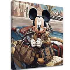 Obraz na plátne - Mickey Mouse na Dovolenke | rôzne rozmery