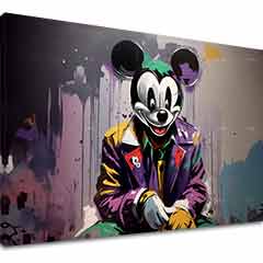 Obraz na plátne - Mickey Mouse z Horroru | rôzne rozmery